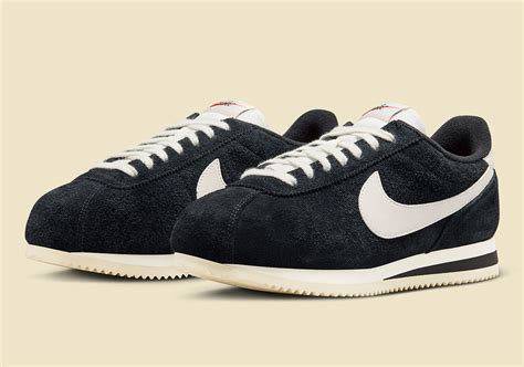 nike classic cortez damen schwarz|nike cortez all black suede.